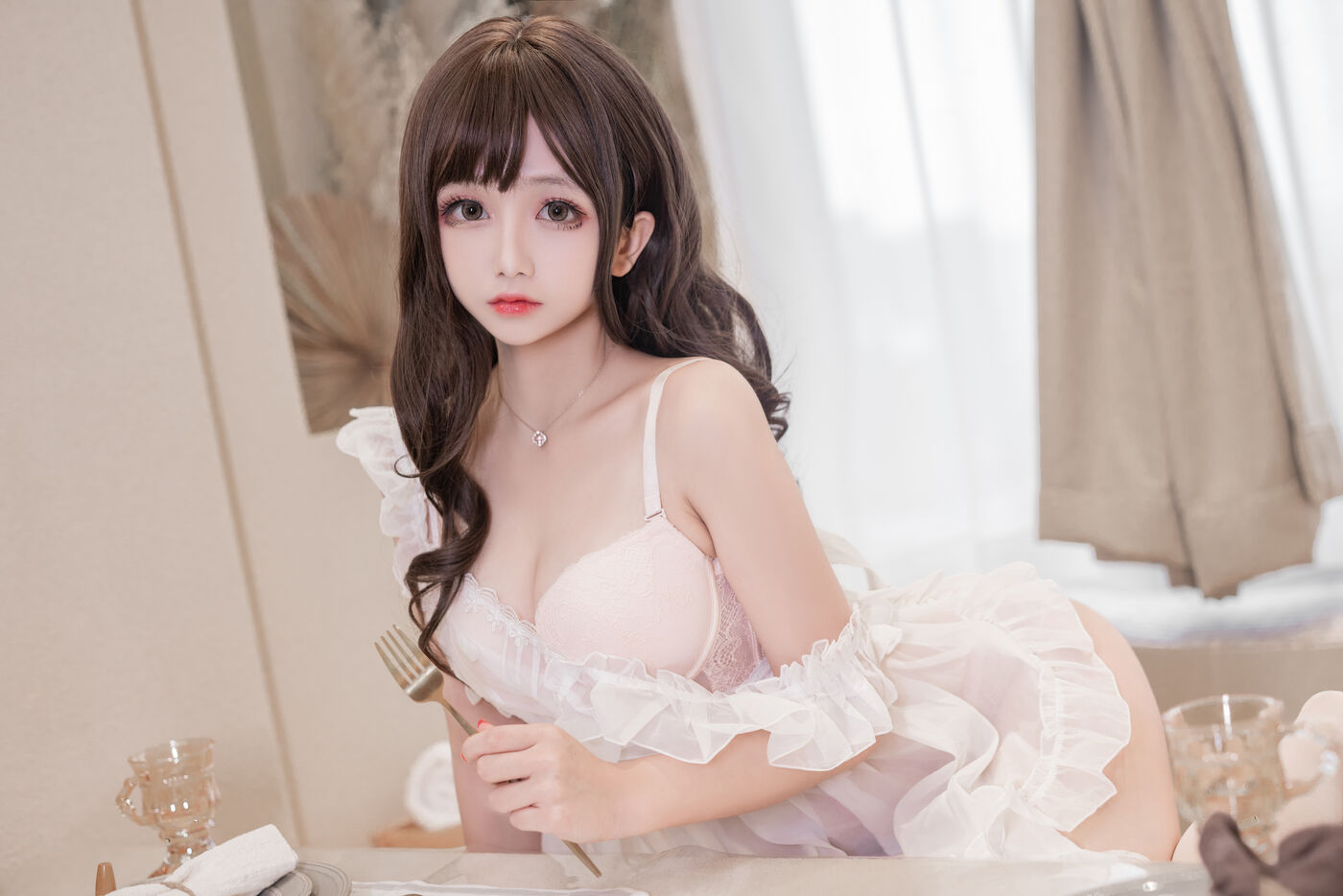 日奈娇 NO.029 围裙人妻 [62P]插图2